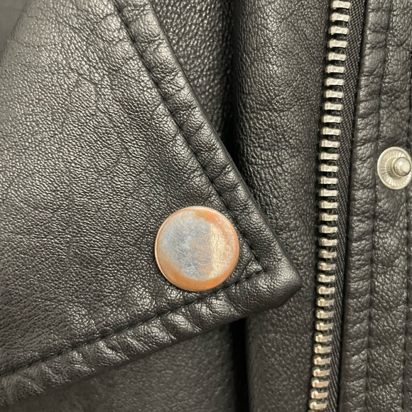 Fitted faux leather jacket from Dynamite, size small! - Picture 7 of 10